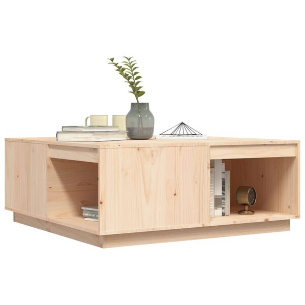 vidaXL Table basse 100x101x40,5 cm Bois massif de pin