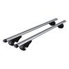 Menabo Ensemble de supports de toit pour v&eacute;hicules 2pcs Aluminium 90kg