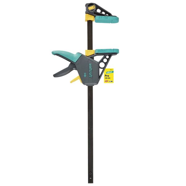 wolfcraft Serre-joint &agrave; une main EHZ Pro 100-450 3032000