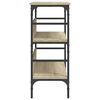 vidaXL Table console chêne sonoma 100x32x75 cm bois d'ingénierie