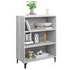 vidaXL Buffet Sonoma gris 69,5x32,5x90 cm Bois d'ingénierie