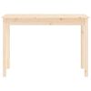 vidaXL Table console 110x40x75 cm Bois massif de pin