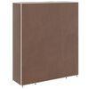 vidaXL Armoire avec compartiments et tiges 45 x 150 x 176 cm Marron