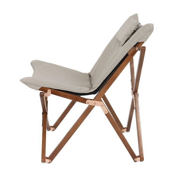 Bo-Camp Chaise de d&eacute;tente Bloomsbury S Beige