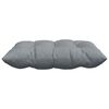 vidaXL Coussins de si&egrave;ge 4 pcs Gris clair 40 x 40 x 6 cm tissu
