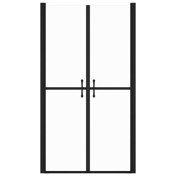 vidaXL Porte de douche ESG transparent (83-86)x190 cm