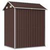 vidaXL Abri de jardin marron 192x152,5x237 cm acier galvanisé