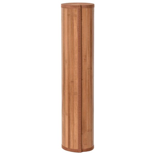 vidaXL Tapis rectangulaire naturel 100x200 cm bambou