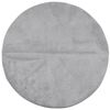 vidaXL Tapis IZA poils courts style scandinave gris &Oslash; 80 cm