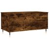 vidaXL Table basse Ch&ecirc;ne fum&eacute; 90x44,5x45 cm Bois d'ing&eacute;nierie