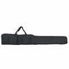 vidaXL Sac de canne &agrave; p&ecirc;che noir 160 cm tissu oxford