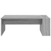 vidaXL Table basse Gris Sonoma 95 x 50 x 34 cm Bois d'ing&eacute;nierie