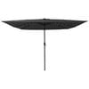 vidaXL Parasol de jardin Anthracite 295 x 295 x 245 cm