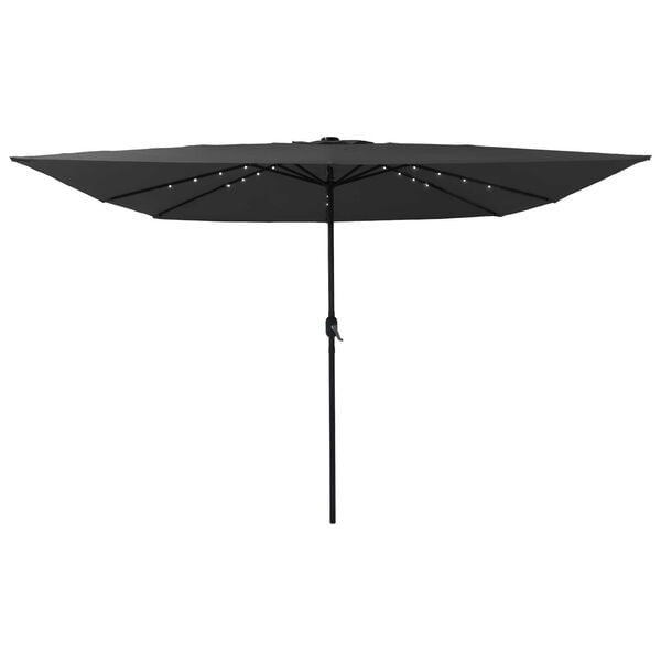 vidaXL Parasol de jardin Anthracite 295 x 295 x 245 cm