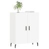 vidaXL Buffet blanc 69,5x34x90 cm bois d'ing&eacute;nierie