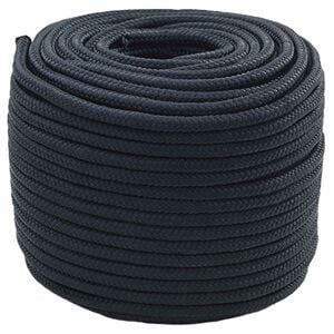 vidaXL Corde de bateau Bleu royal 25 m Polyester