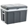 vidaXL Glaci&egrave;re portable thermo&eacute;lectrique 40 L 12 V 230 V E