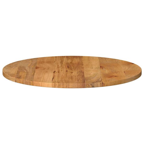 vidaXL Dessus de table &Oslash; 80x3,8 cm rond bois de manguier massif