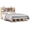 vidaXL Lit biblioth&egrave;que sans matelas 140x200 cm bois massif de pin