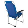 Eurotrail Chaise de camping Moita bleu