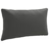 vidaXL Coussin de Dos 1 Pi&egrave;ce PUTTEN 100 % polyester Anthracite