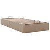 vidaXL Cadre de lit ottoman sans matelas cappuccino 80x200 cm