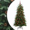 vidaXL Sapin de No&euml;l Artificiel &agrave; Branches Articul&eacute;es 150 cm 150 LED