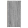 vidaXL Buffet Sonoma gris 100x30x59,5 cm Bois d'ing&eacute;nierie