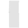 vidaXL Buffet blanc 81x37x100 cm bois d'ing&eacute;nierie