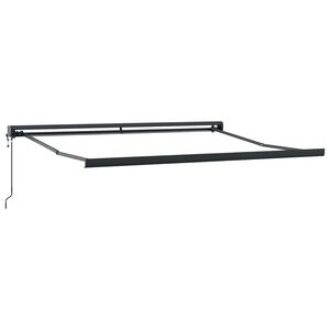 vidaXL Cadre d'auvent Anthracite 300 x 250 cm Aluminium