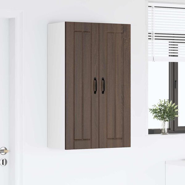 vidaXL Armoire de cuisine Ch&ecirc;ne brun 60 x 31 x 100 cm