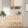 vidaXL Ensemble de bar 9 pcs Bois de pin massif