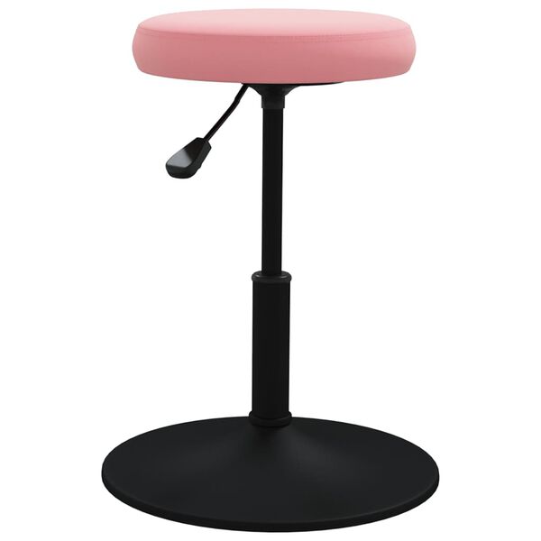 vidaXL Chaises &agrave; manger lot de 2 Rose Velours