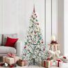vidaXL Sapin de Noël Artificiel à Branches Articulées Vert 180 cm