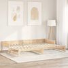 vidaXL Latte de lit 32 pc Naturel 90 x 6 x 1,3 cm Pin massif