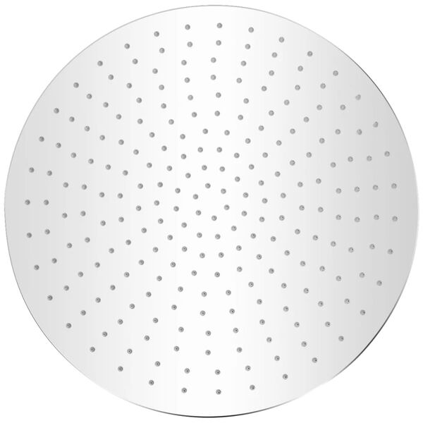 vidaXL Pomme de douche plongeante 2 pcs Acier inoxydable &Oslash; 40 cm