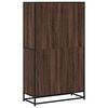 vidaXL Biblioth&egrave;que ch&ecirc;ne marron 80,5x35x139 cm bois d'ing&eacute;nierie