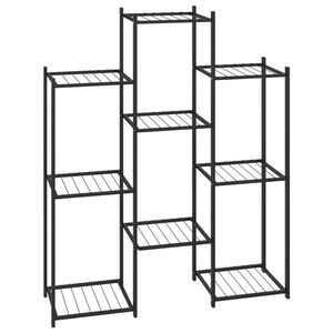 vidaXL Jardini&egrave;re 83x25x100 cm Noir Fer