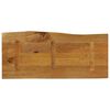 vidaXL Dessus de table 90x40x3,8 cm bord vivant bois massif manguier