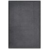 vidaXL Paillasson Anthracite 80x120 cm
