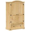 vidaXL Armoire &laquo; Corona &raquo; 101 x 52 x 170 cm Bois massif Pin