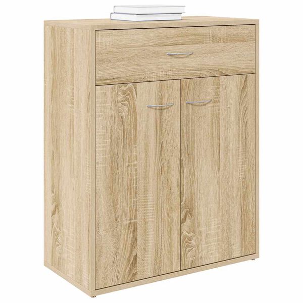 vidaXL Buffet Ch&ecirc;ne sonoma 60x30x75 cm Bois d'ing&eacute;nierie