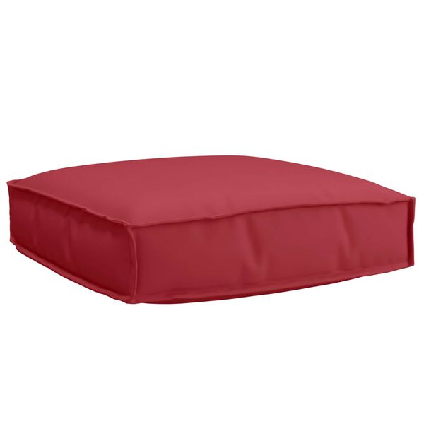 vidaXL Coussin Bordeaux 60 x 60 x 12 cm Tissu Oxford