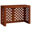 vidaXL Housse de climatiseur Rouill&eacute; 90 x 40 x 60 cm Acier patin&eacute;