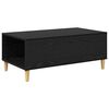 vidaXL Table basse Ch&ecirc;ne noir 90 x 50 x 35 cm Bois d'ing&eacute;nierie