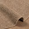 vidaXL Tapis de surface Rond HUARTE Naturel &Oslash; 200 CM Polyester