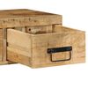 VidaXL Meuble TV mural 60x30x19 cm bois massif de manguier brut