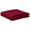 vidaXL Tissu de Table Rond Bordeaux &Oslash; 140 cm