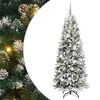vidaXL Sapin de No&euml;l artificiel Blanc 180 cm