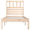 vidaXL Cadre de lit sans matelas 75x190 cm bois de pin massif
